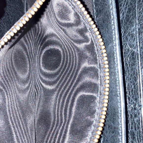 Balenciaga Continental Leather Wallet City Long Wallet in Black Noir - Picture 6 of 11